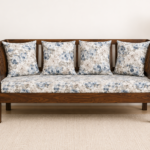 Verona Contemporary Sheesham Wood Sofa with Comfortable Seating