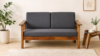 Vistara Elegant Fabric 2 Seater Sofa in Premium Finish