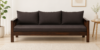 Wellington Sheesham Wood 3 Seater Sofa in Honey Oak Finish