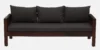 Wellington Sheesham Wood 3 Seater Sofa in Honey Oak Finish - Image 3