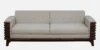 Weston Modern 3 Seater Sofa in Grey Upholstery - Image 6