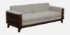 Weston Modern 3 Seater Sofa in Grey Upholstery - Image 8