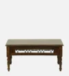 Woodland Grace Solid Sheesham Wood Coffee Table for Elegant Interiors - Image 3