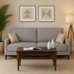 Woodland Grace Solid Sheesham Wood Coffee Table for Elegant Interiors