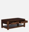 Ivywood Coffee Table with Storage in Walnut Finish - Image 4