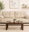 Norwood Solid Wood Coffee Table in Provincial Teak Finish