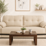 Norwood Solid Wood Coffee Table in Provincial Teak Finish