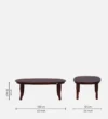 Montclair Solid Wood Coffee Table in Distress Finish - Image 5