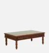 Amberly Sheesham Wood Coffee Table in Natural Finish - Image 4