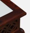 Brentley Sheesham Wood Coffee Table in Antique Brown Finish - Image 7