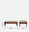 Amberly Sheesham Wood Coffee Table in Natural Finish - Image 5