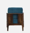 Umbria Sheesham Wood 1 Seater Sofa In Scratch Resistant Honey Oak Finish - Image 5