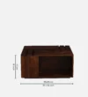 Aldous Engineered Wood Coffee Table in Wenge Finish - Image 5