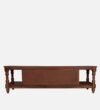 Alveron Solid Wood TV Cabinet with Wide Tabletop and Open Display Shelf - Image 6