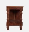 Alveron Solid Wood TV Cabinet with Wide Tabletop and Open Display Shelf - Image 7