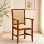 Amberfield Premium Handcrafted Solid Wood Dining Chair for Elegant Interiors