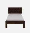 Amrolia Sheesham Wood Single Bed with Warm Natural Tone and Sturdy Build for Home - Image 6