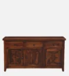 Ardelle Handcrafted Sheesham Wood Sideboard Cabinet - Image 4