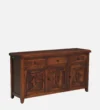 Ardelle Handcrafted Sheesham Wood Sideboard Cabinet - Image 9
