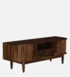 Arvesta Premium Wooden TV Console with Dual Cabinets and Open Shelf Design - Image 3