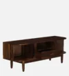 Arvesta Premium Wooden TV Console with Dual Cabinets and Open Shelf Design - Image 5