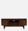 Arvesta Premium Wooden TV Console with Dual Cabinets and Open Shelf Design - Image 6
