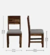 Astera Solid Sheesham Wood 8 Seater Dining Table Set with Premium Finish - Image 8