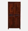Avelton Classic Sheesham Wood 2 Door Wardrobe with Timeless Design - Image 3