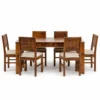 Avencia Handcrafted Solid Sheesham Wood Family Dining Set - Image 8