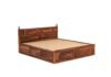 Aviora Premium Wooden Bed Crafted from Solid Sheesham Wood - Image 4