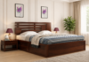 Bellmont Designer Sheesham Wood King Size Bed for Modern Homes