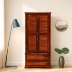 Brimford Premium Wooden 2 Door Wardrobe with Smooth Finish
