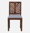 Brinley Solid Sheesham Wood 8 Seater Dining Table with Chair Set - Image 3
