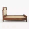 Briston Luxury Sheesham Wood Double Bed with Natural Wood Grain - Image 4