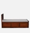 Brivora Solid Wood Single Bed with Contemporary Frame in Natural Wood Shade - Image 5