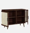 Brookfield Elegant Wooden Display Cabinet with Functional Storage - Image 3