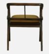 Brookfield Handcrafted Solid Sheesham Wood Dining Chair in Provincial Teak Finish - Image 3