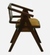 Brookfield Handcrafted Solid Sheesham Wood Dining Chair in Provincial Teak Finish - Image 4