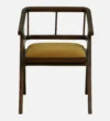 Brookfield Handcrafted Solid Sheesham Wood Dining Chair in Provincial Teak Finish - Image 5