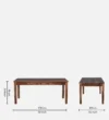 Calista Handcrafted Sheesham Wood 8 Seater Dining Table Set - Image 10