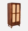 Camden Premium Triple Door Sheesham Wood Wardrobe with Elegant Design - Image 3