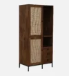 Carisbrooke Solid Sheesham Wood 2 Door Wardrobe with Functional Storage - Image 8