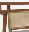 Cedarcrest Solid Sheesham Wood Elegant Dining Chair with Natural Wood Grain Finish - Image 2