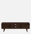 Cervona Wooden TV Unit with Elegant Storage and Display Shelves - Image 5