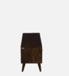 Cervona Wooden TV Unit with Elegant Storage and Display Shelves - Image 9