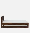 Corvexa Solid Wood Single Bed with Rustic Charm in Natural Grain Finish - Image 7