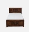 Corvexa Solid Wood Single Bed with Rustic Charm in Natural Grain Finish - Image 8