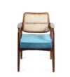 Crestvale Premium Sheesham Wood Dining Chair with Comfortable Cushioned Seat - Image 3