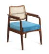 Crestvale Premium Sheesham Wood Dining Chair with Comfortable Cushioned Seat - Image 5