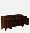 Dunford Premium Wooden Display Cabinet with Classic Finish - Image 2